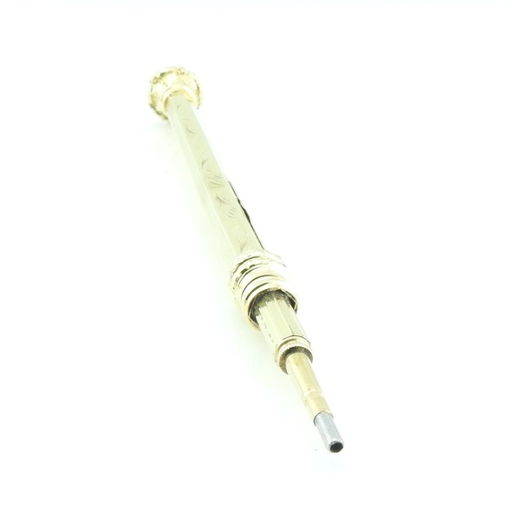 Vintage 10 Karat Yellow Gold Mechanical Pencil #1816 - Picture 6 of 8